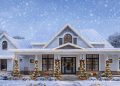 Modern Farmhouse with Wraparound Porch & Two Bonus Rooms – 2,787 Sq Ft, 3 Bedrooms, 2.5 Bathrooms