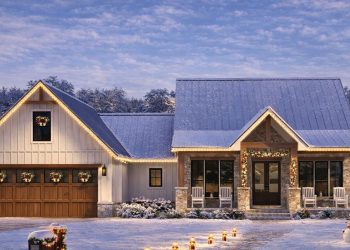 Modern Farmhouse Plan – ~1,793 sq ft, 3 Bedrooms, 2.5 Bathrooms, 2-Car Garage