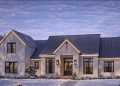 Modern Transitional Plan – ~3,163 sq ft, 4–5 Bedrooms, 3.5 Bathrooms, 3-Car Garage