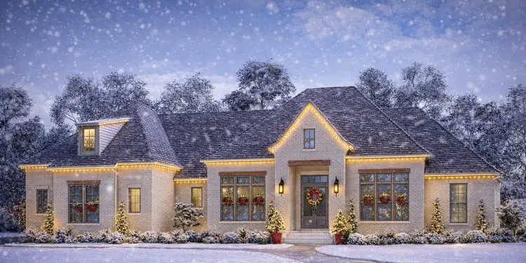 3,032 Sq Ft French Country House Plan with 4 Bedrooms and Elegant Design