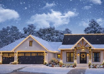 1,698 Sq Ft Modern Farmhouse with 3 Bedrooms & 2.5 Bathrooms