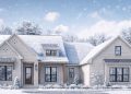 2,608 Sq Ft Country House Plan with 4 Bedrooms & 3 Bathrooms