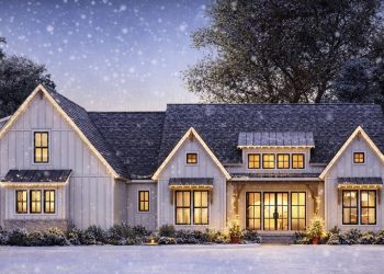 2,578 Sq Ft Modern Farmhouse with Bonus Room & Open Living