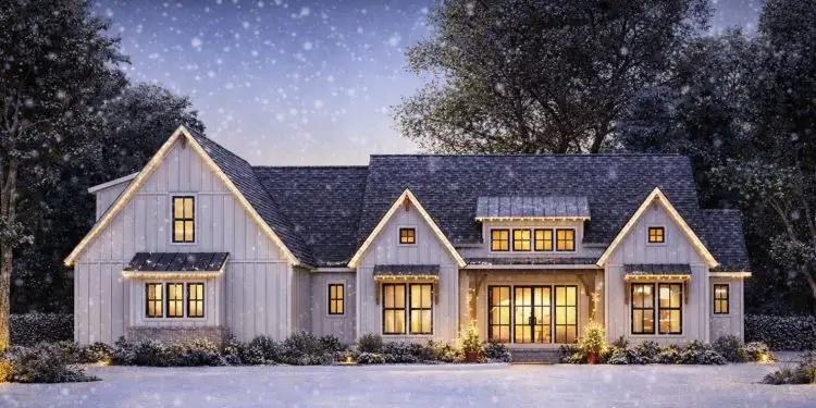 2,578 Sq Ft Modern Farmhouse with Bonus Room & Open Living