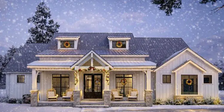 2,679 Sq Ft Modern Farmhouse with 4 Bedrooms & 3.5 Bathrooms