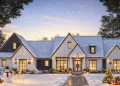2,674 Sq Ft European House Plan with 4 Bedrooms & 2.5 Bathrooms