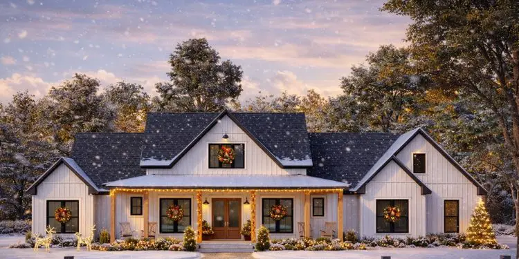 Spacious Modern Farmhouse – 2,500 Sq Ft with 4 Beds, Office & Outdoor Living