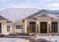3,046 Sq Ft 4-Bedroom Transitional House with 3-Car Side Garage