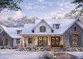 1,988 Sq Ft Modern Farmhouse Plan with 3–4 Bedrooms & 2.5 Bathrooms