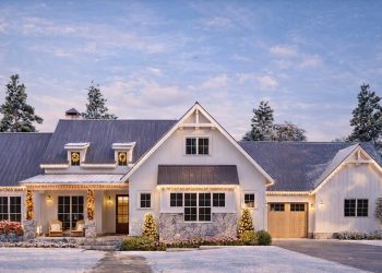 2,541 Sq Ft Multi-Generational Modern Farmhouse – Plan 70861MK