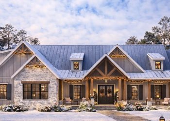2,694 Sq Ft Modern Farmhouse Plan with 4–5 Bedrooms & 3.5 Bathrooms