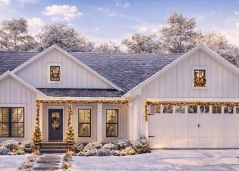 1,416 Sq Ft Modern Farmhouse Plan with 3 Bedrooms & 2 Bathrooms