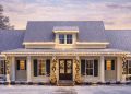 2,435 Sq Ft Attractive Modern Farmhouse Plan with Bonus Room & Bath Over Garage