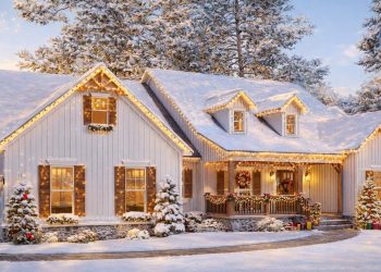 3,369 Sq Ft Modern Farmhouse Plan – 4 Bedrooms & 3 Bathrooms