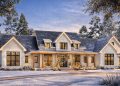 Grand Modern Farmhouse House Plan with 5 Beds, 3-Car Garage & Outdoor Kitchen – 3,500 Sq Ft