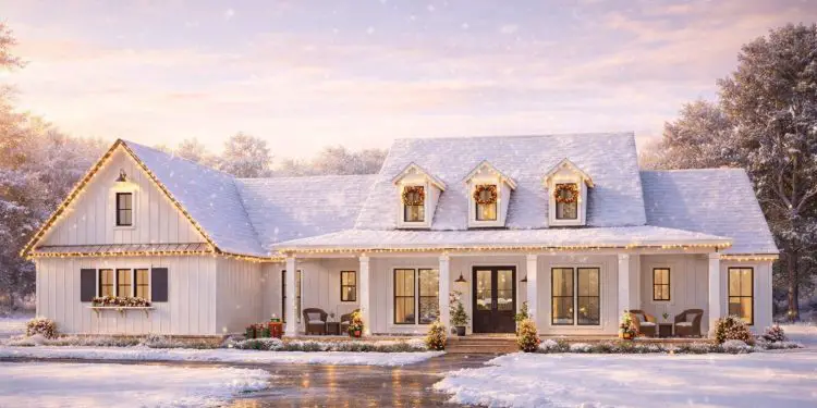 Modern Farmhouse Plan – ~2,705 Sq Ft • 5 Bedrooms & 3.5 Bathrooms
