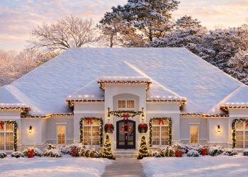 Luxury Transitional Home Plan – 5,038 Sq Ft • 5 Bedrooms • 5.5 Baths • 3-Car Garage