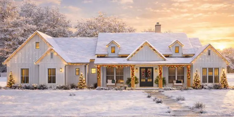 Compact Modern Farmhouse with Home Office – ~2,012 Sq Ft • 4 Bedrooms & 3 Bathrooms