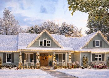 Craftsman-Influenced Farmhouse – ~2,300 Sq Ft • 4 Bedrooms & 2.5 Bathrooms