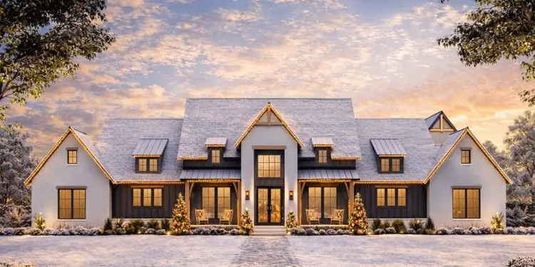 Perfectly Balanced 4-Bed Modern Farmhouse – ~2,400 Sq Ft • 4–5 Beds & 3.5–4.5 Baths