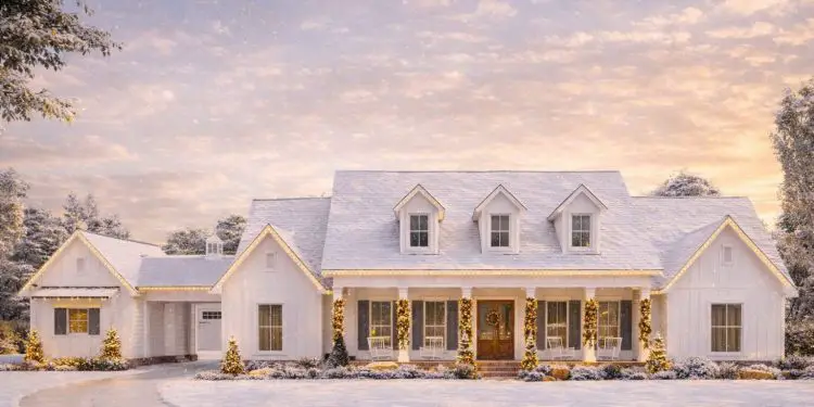 Country Classic House with Porte Cochere & Motor Court – ~3,272 Sq Ft • 4 Bedrooms & 3.5 Bathrooms