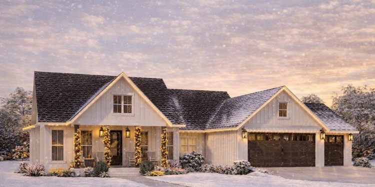 Modern Farmhouse Plan – 1,797 Sq Ft • 3 Bedrooms & 2.5 Bathrooms