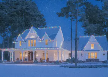 4,103 Sq Ft Modern Gothic Farmhouse — 4 Beds, 4.5+ Baths, Wrap-Around Porch & 3-Car Garage (Plan 56481SM)