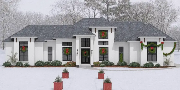 4,027 Sq Ft Modern Transitional Home – 5 Bedrooms, 4.5 Baths & 3-Car Garage (Plan 6849-00161)