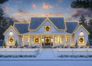 Perfectly Balanced 4-Bed Modern Farmhouse Plan – 2,400 sq ft + Bonus