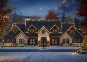 4,032 Sq Ft Transitional Home — Balanced Design, 4 Beds, Bonus Expansion (Plan 818112JSS)