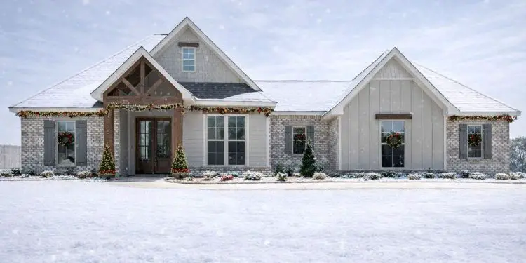 Craftsman Home Plan – ~1,998 sq ft, 4 Bedrooms, 2.5 Bathrooms, 2-Car Garage