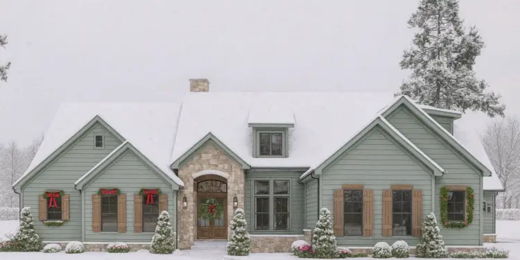 3,049 Sq Ft Craftsman Home – 5 Beds, 4 Baths & 3-Car Garage (Plan 8318-00453)