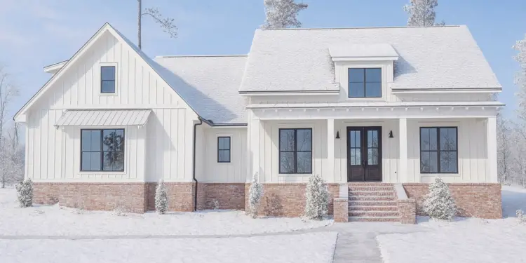 2,077 Sq Ft Country Home – 3 Beds, 2 Baths & Bonus Room Option (Plan 041-00168)