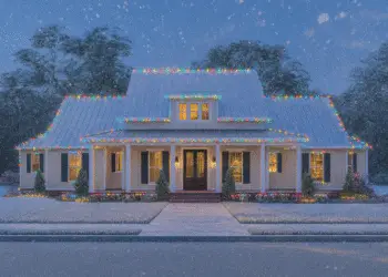 2,435 Sq Ft Modern Farmhouse Plan — 3–4 Beds, 2.5 Baths, Wraparound Porch & Bonus Room (Plan 4534-00019)