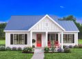 Modern Farmhouse Plan – 1,512 Sq Ft | 3 Beds & 2 Baths