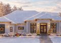 4-Bed Transitional House with 3-Car Side Garage – ~3,046 Sq Ft • 4 Bedrooms & 3.5 Bathrooms