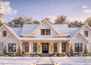 3,086 Sq Ft Modern Farmhouse with 4 Bedrooms, Open Living & Bonus Space