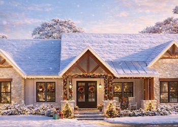 2,287 Sq Ft Modern Farmhouse with Flexible Bedrooms, 3-Car Garage & Open Living