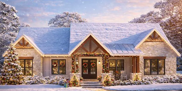 2,287 Sq Ft Modern Farmhouse with Flexible Bedrooms, 3-Car Garage & Open Living