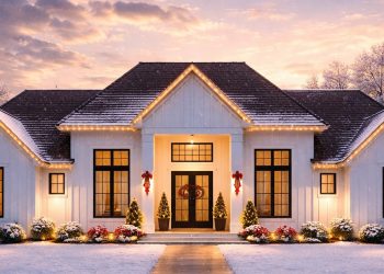 Transitional Style Home Plan with Two-Story Great Room & Bonus Room – 3,607 Sq Ft