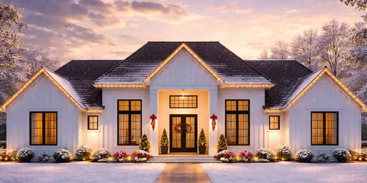 Transitional Style Home Plan with Two-Story Great Room & Bonus Room – 3,607 Sq Ft