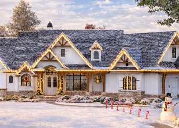 Craftsman Plan 4,851 Sq Ft – 5 Bedrooms, 5.5 Bathrooms & 3-Car Garage