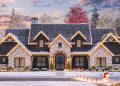 Transitional House Plan with Perfect Symmetry & Bonus Expansion – 4,032 Sq Ft