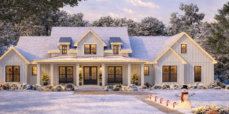 Modern Farmhouse Plan – 2,379 Sq Ft | 3 Bedrooms & 3.5 Bathrooms