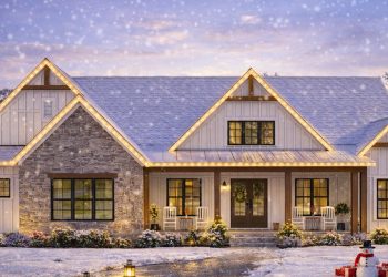 2,492 Sq Ft Modern Farmhouse – 4 Bedrooms, 3.5 Bathrooms & Open Plan Living