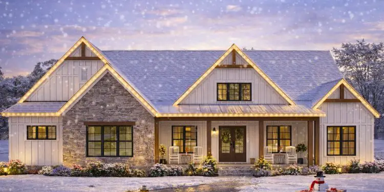 2,492 Sq Ft Modern Farmhouse – 4 Bedrooms, 3.5 Bathrooms & Open Plan Living