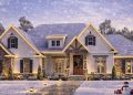 Open-Concept 4-Bed Craftsman Home Plan with Bonus Over Garage – 2,589 Sq Ft