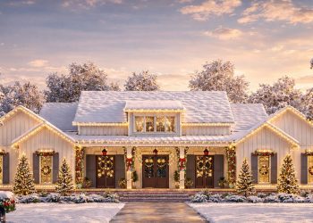 Modern Farmhouse Plan – 3,076 Sq Ft | 4 Bedrooms & 3.5 Bathrooms