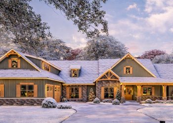 Gorgeous Craftsman House Plan with Private Master Suite – 5,098 Sq Ft