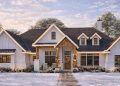 Spacious Craftsman Plan – 3,220 Sq Ft | 4–5 Bedrooms & 3 Bathrooms
